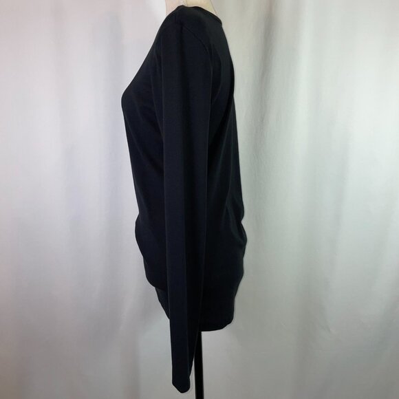 Eddie Bauer 2 Pack Favorite Long Sleeve Crewneck Tees Black White Size L TALL - Picture 5 of 13